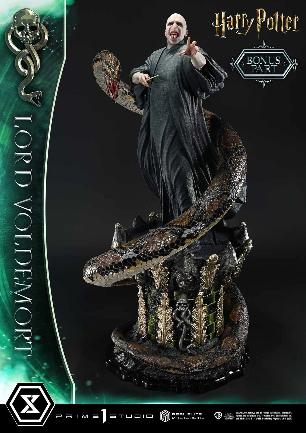 Preventa Resina Lord Voldemort Figura Harry Potter Prime 1 (Licencia) Estudio