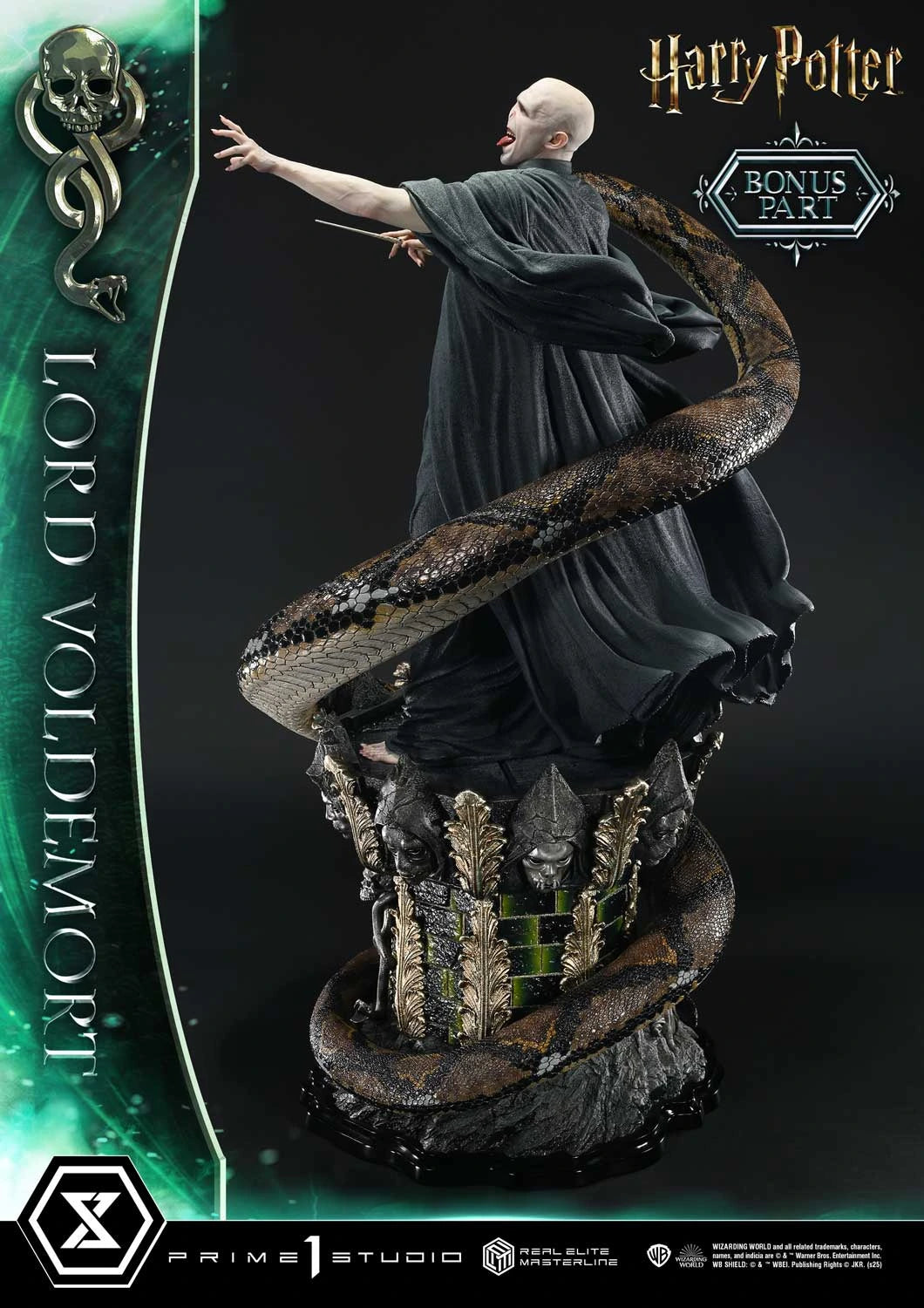 Preventa Resina Lord Voldemort Figura Harry Potter Prime 1 (Licencia) Estudio