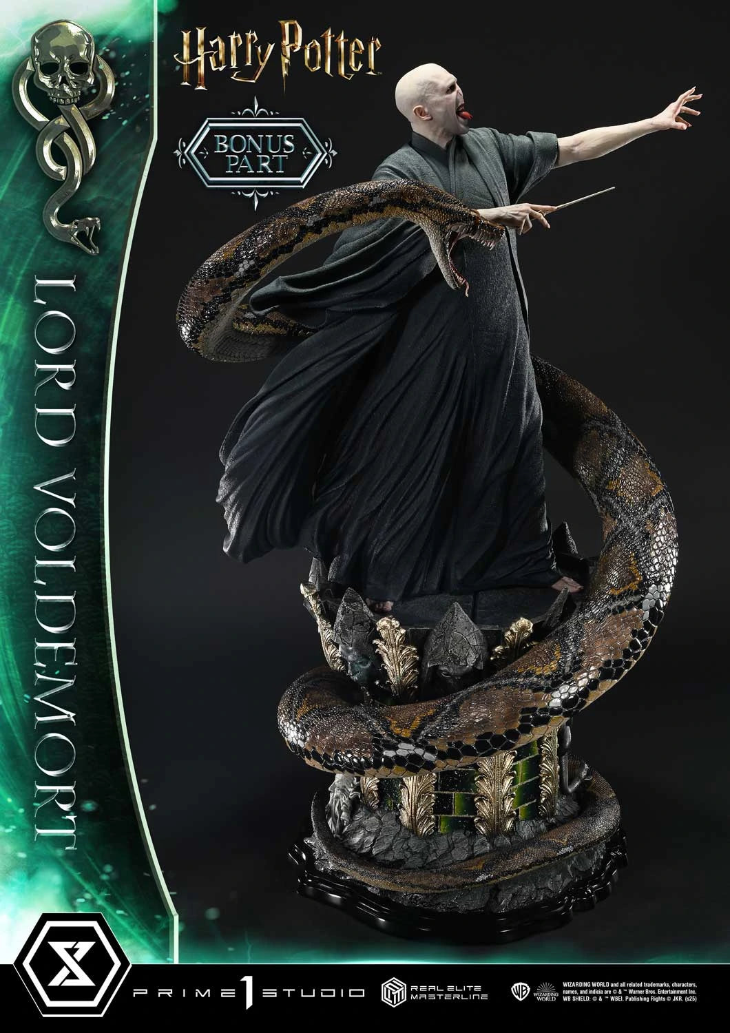 Preventa Resina Lord Voldemort Figura Harry Potter Prime 1 (Licencia) Estudio