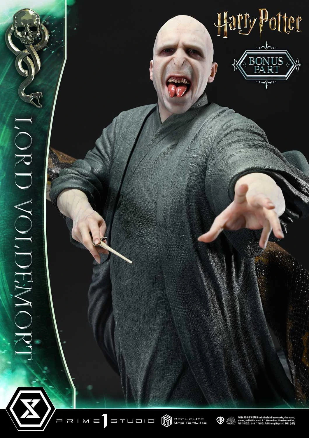 Preventa Resina Lord Voldemort Figura Harry Potter Prime 1 (Licencia) Estudio