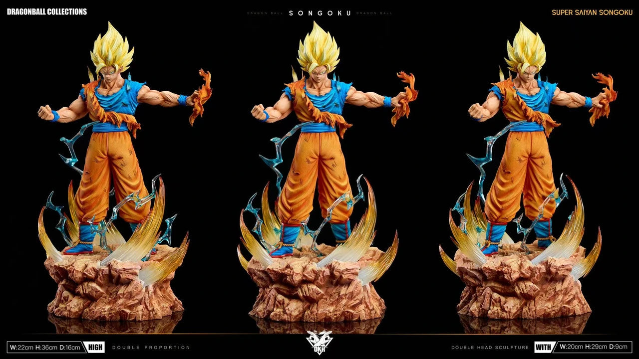 Preventa Resina Goku SSJ2 Figura Dragon Ball OKR  Estudio