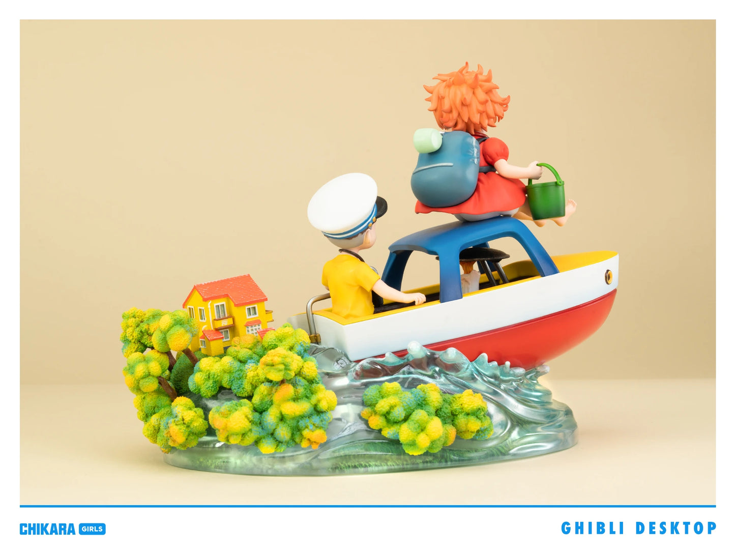 Preventa Resina Sosuke & Ponyo Figura Ponyo y el secreto de la sirenita Chikara Estudio