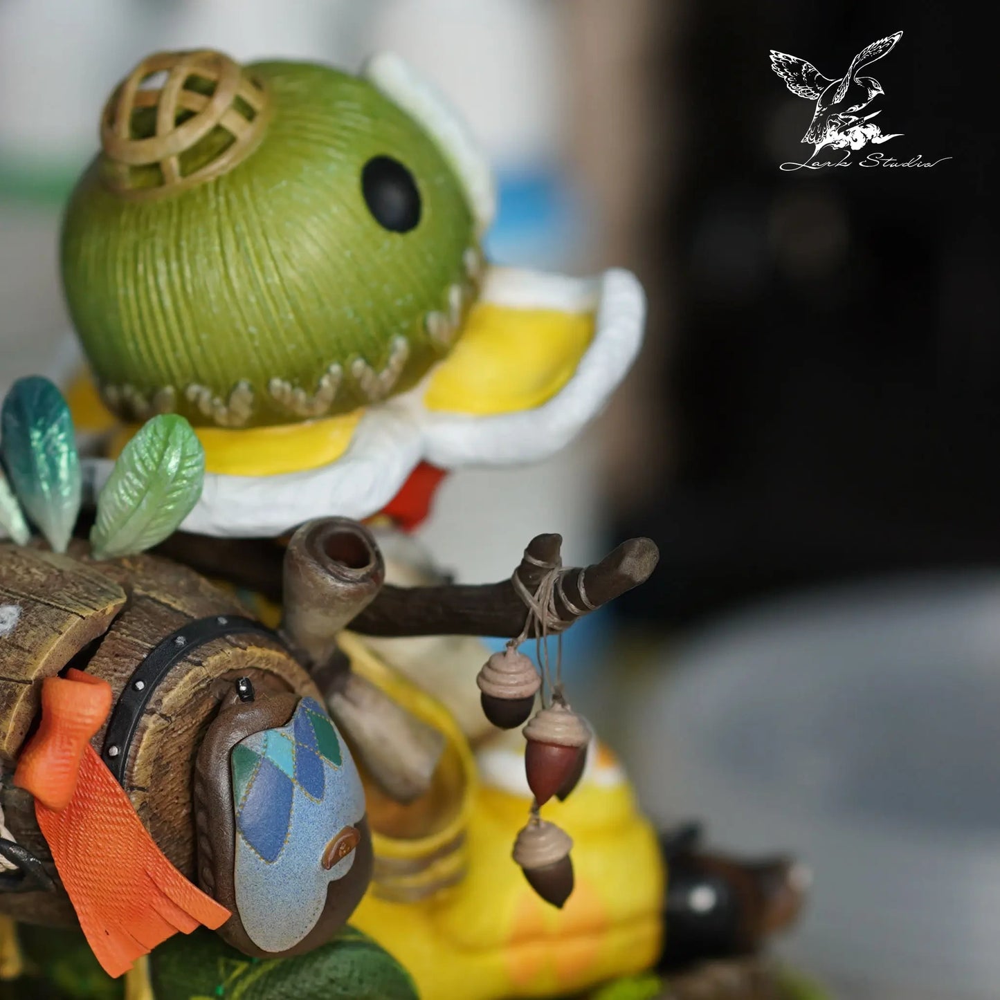 Preventa Resina Felyne Figura Monster Hunter Lark Estudio