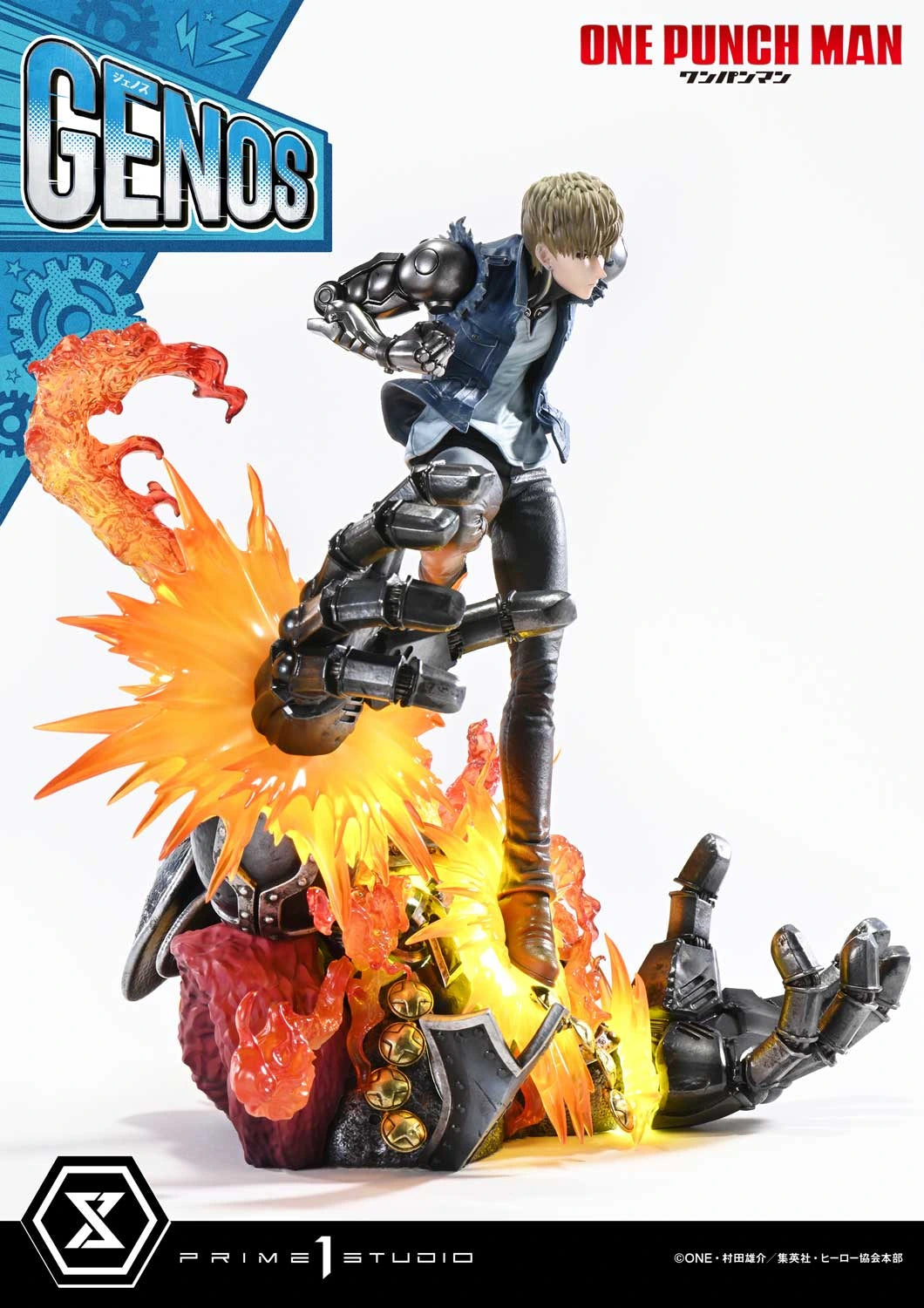 Preventa Resina Genos Figura One Punch-Man Prime 1 (Licencia) Estudio