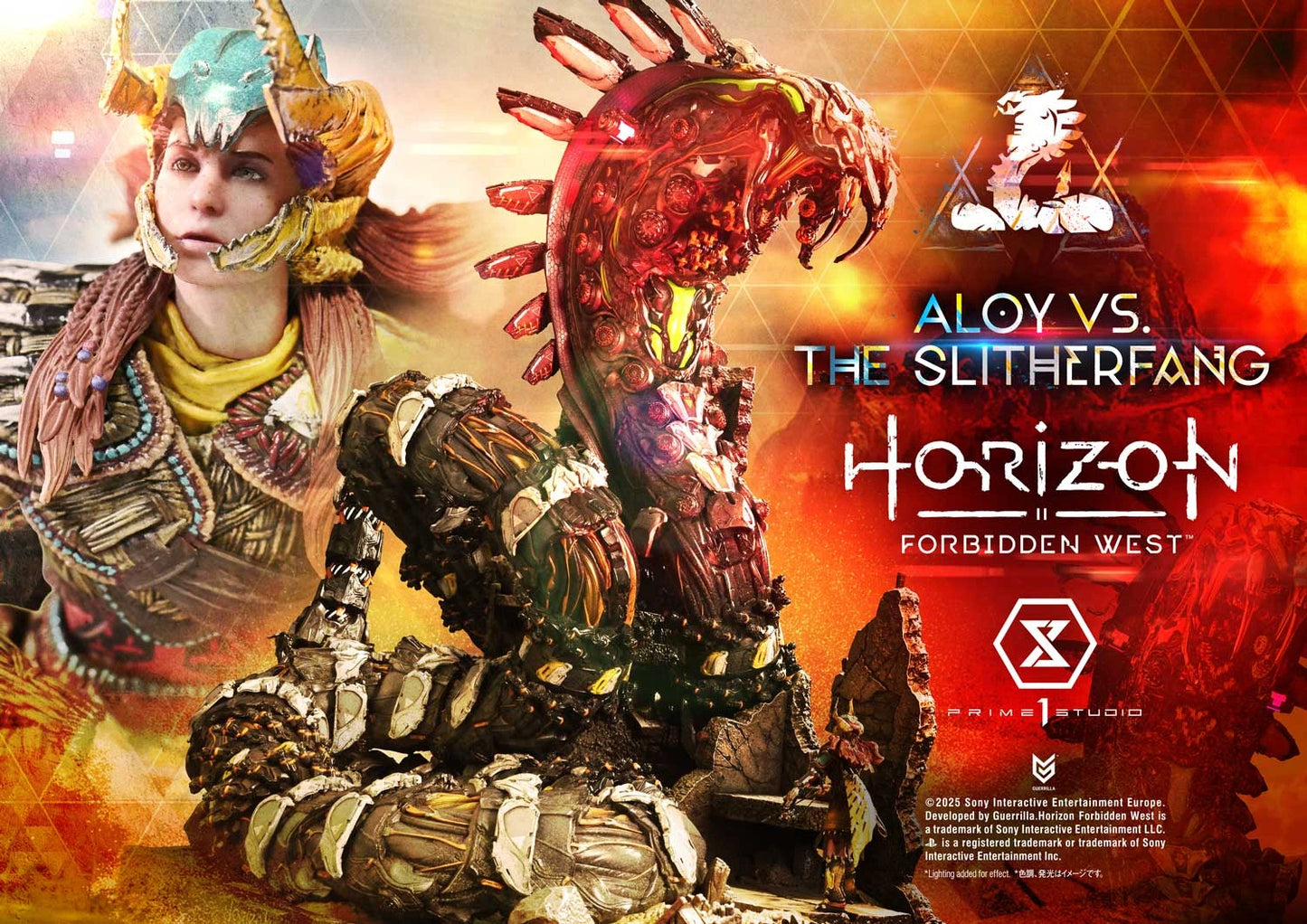 Preventa Resina Aloy vs. The Slitherfang Figura Horizon Forbidden West   Prime 1 (Licencia) Estudio