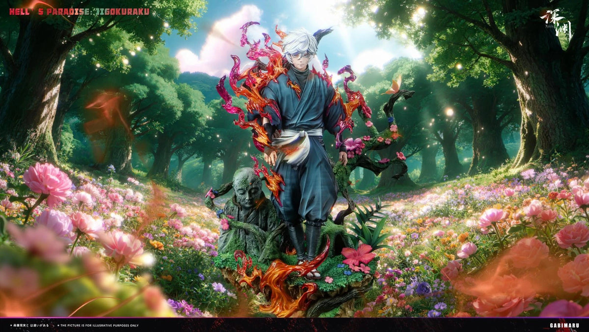 Preventa Resina Gabimaru Jigokuraku Figura Hell's Paradise 1/6 Abyss Estudio