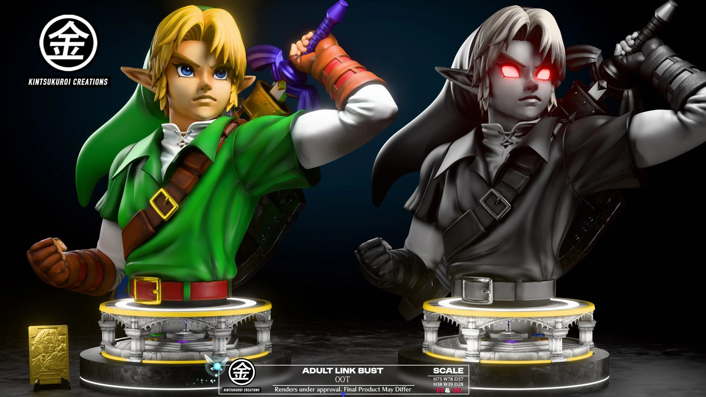 Preventa Resina Link Figura The Legend Of Zelda Kintsukuroi Creations Estudio