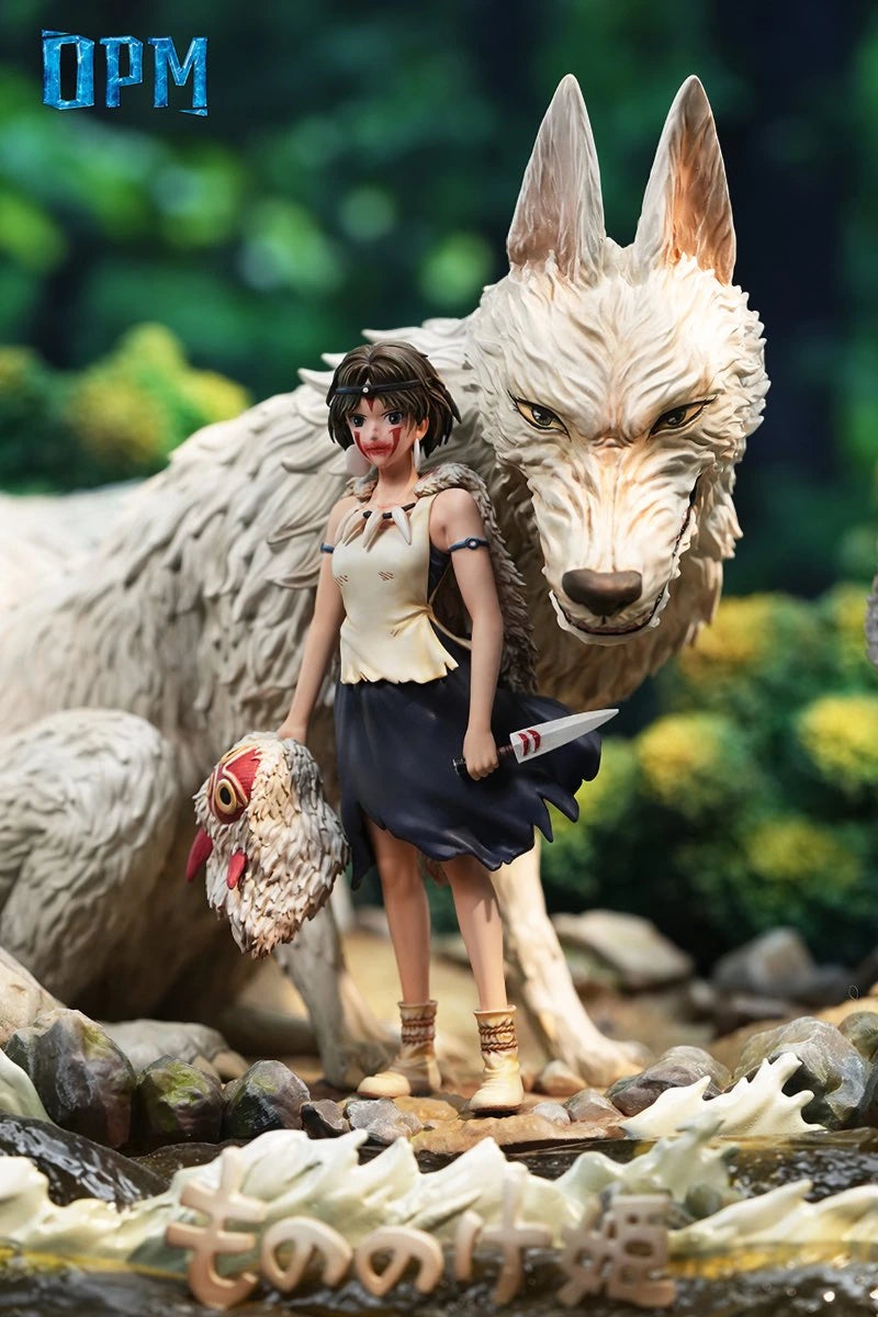 Preventa Resina Moro & San Figura La Princesa Mononoke OPM Estudio