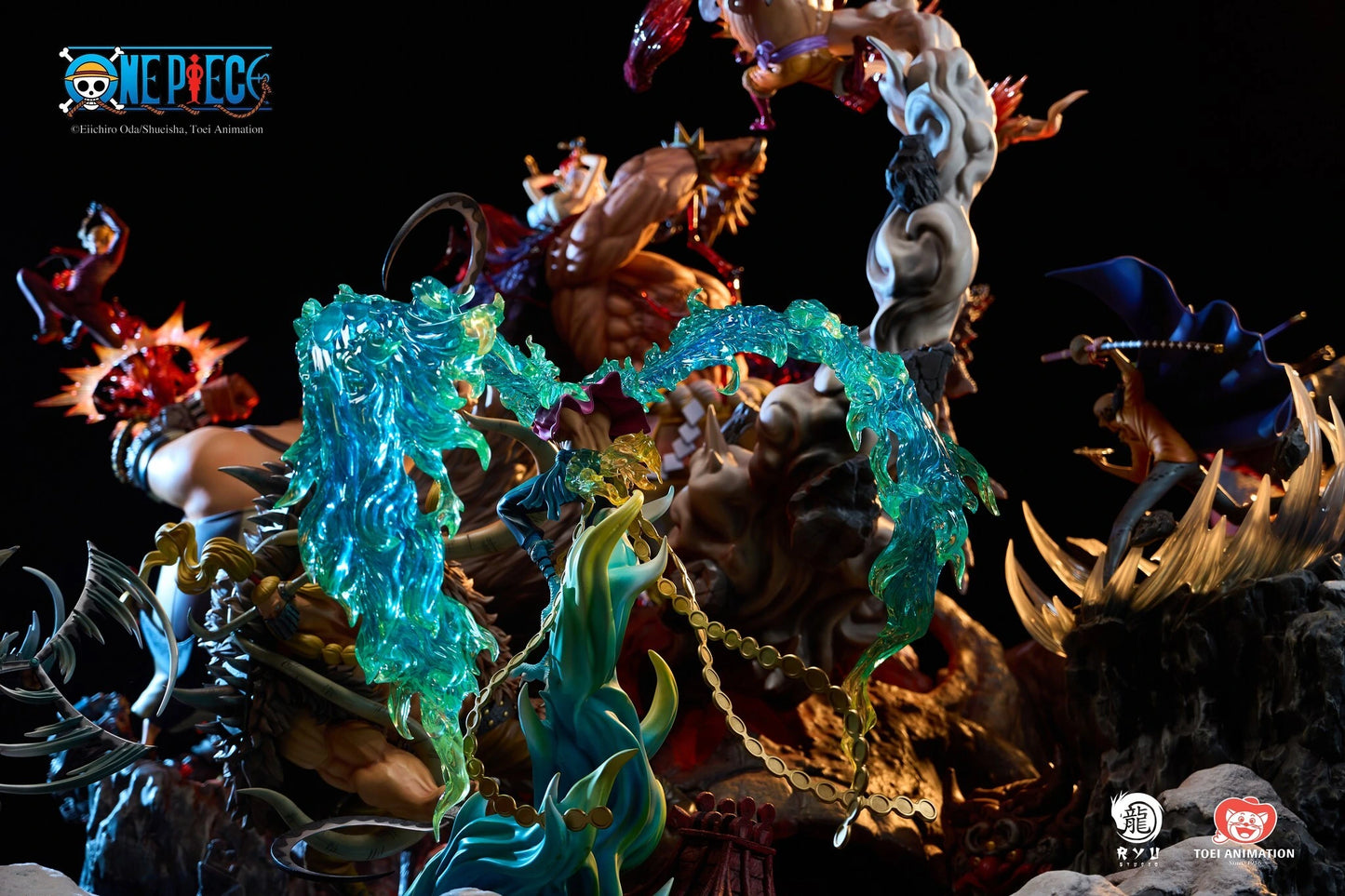 Preventa Resina Mugiwaras vs Piratas de las Bestias Figura One Piece Ryu (Licencia) Estudio