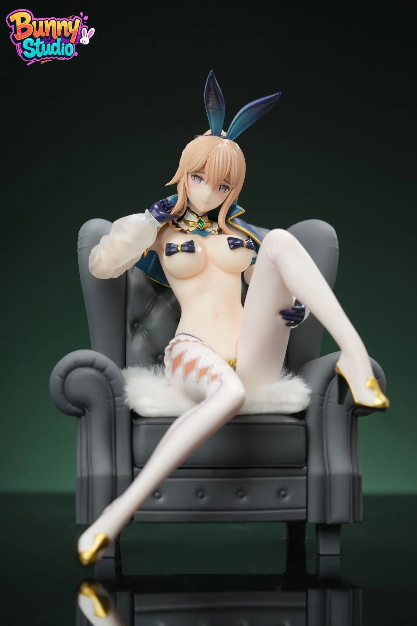 Preventa Resina Yoimiya, Eula Lawrence, Keging, Astrologist Mona Megistus, Jean Figura Genshin Impact Bunny Estudio