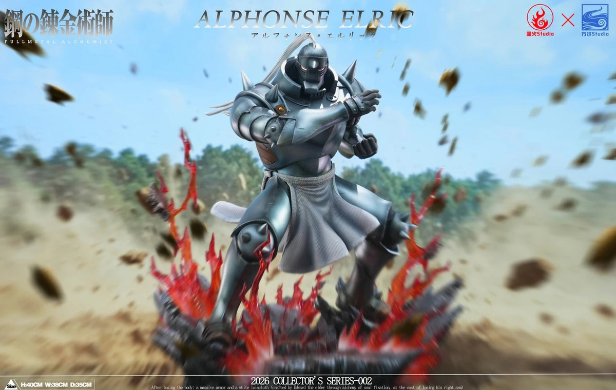 "Preventa Resina Alphonse Elric Figura Fullmetal Alchemist: Brotherhood  1/6 YuanHuo x FangShui Estudio"