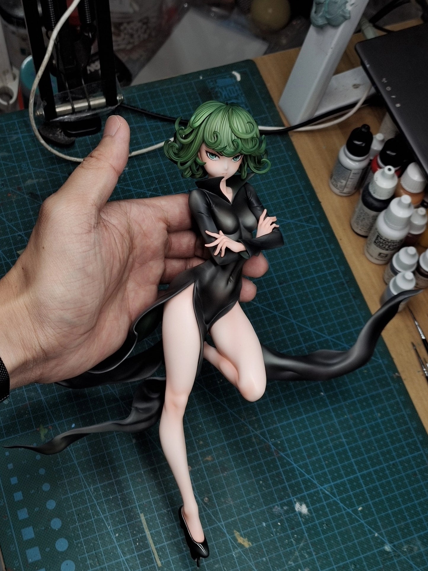 Preventa Resina Tatsumaki Figura One Punch Man QuietArt Estudio