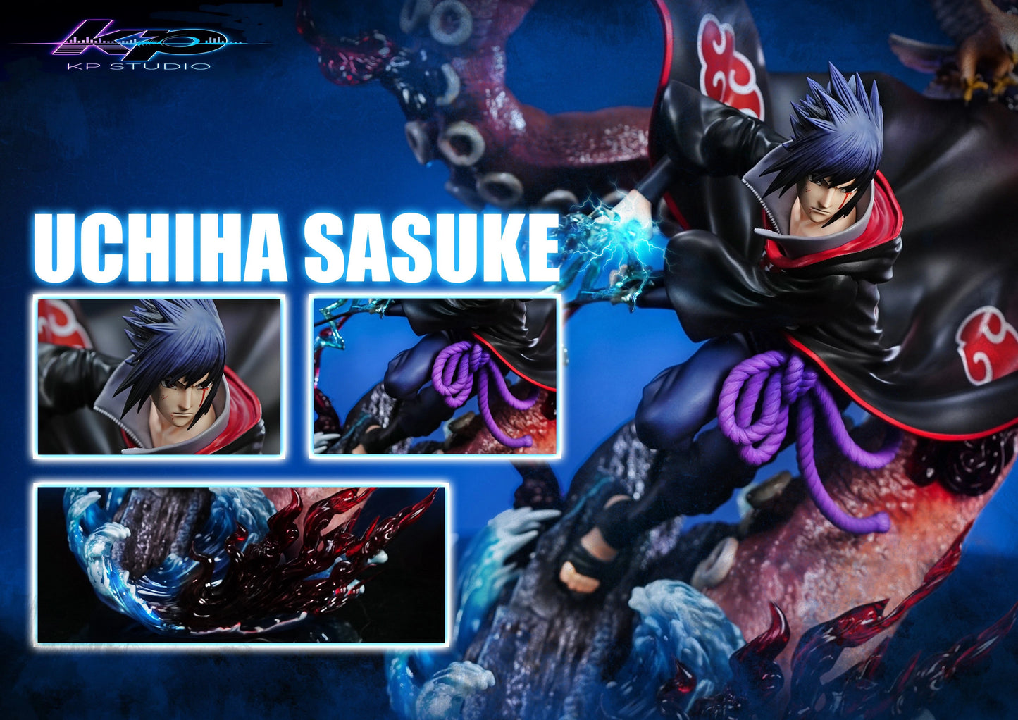 Preventa Resina Uchiha Sasuke Figura Naruto KP Estudio