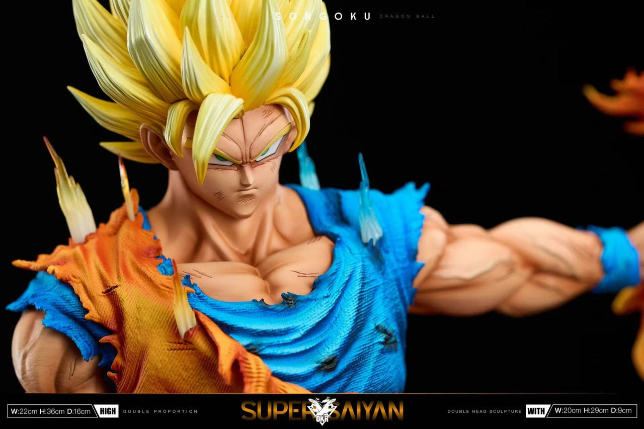 Preventa Resina Goku SSJ2 Figura Dragon Ball OKR  Estudio