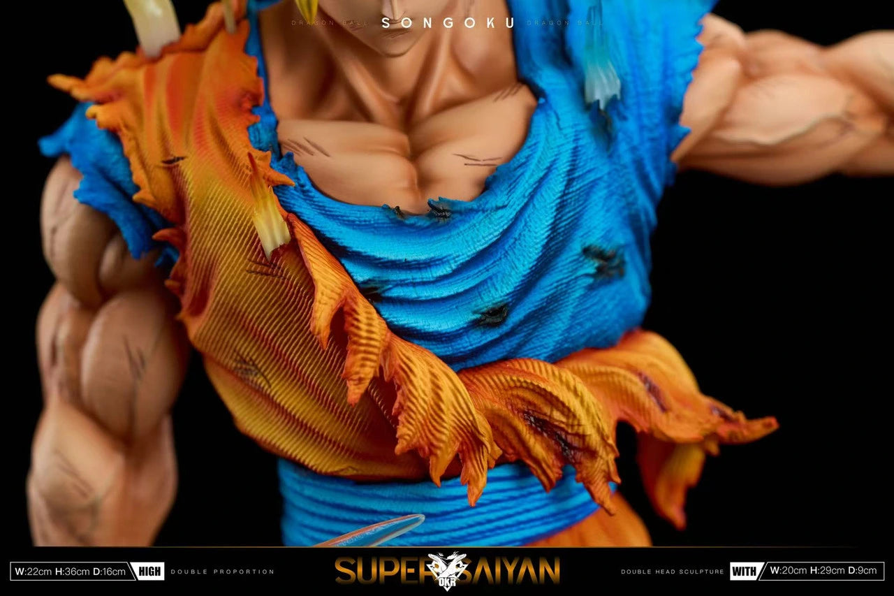 Preventa Resina Goku SSJ2 Figura Dragon Ball OKR  Estudio