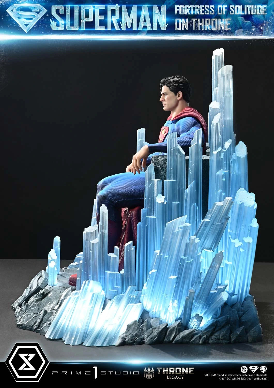 Preventa Resina Superman Throne Figura Superman (Comics) Prime 1 (Licencia) Estudio
