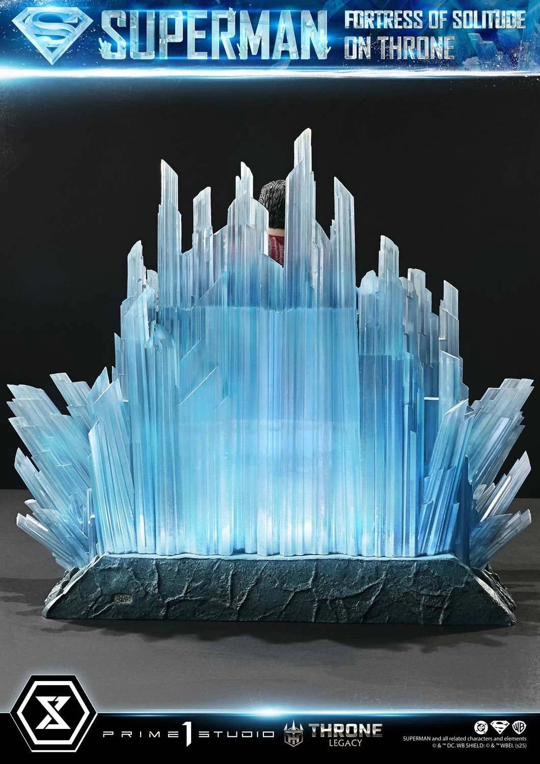 Preventa Resina Superman Throne Figura Superman (Comics) Prime 1 (Licencia) Estudio