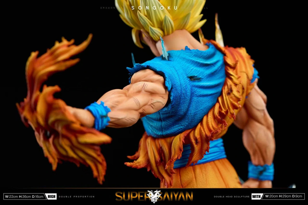 Preventa Resina Goku SSJ2 Figura Dragon Ball OKR  Estudio