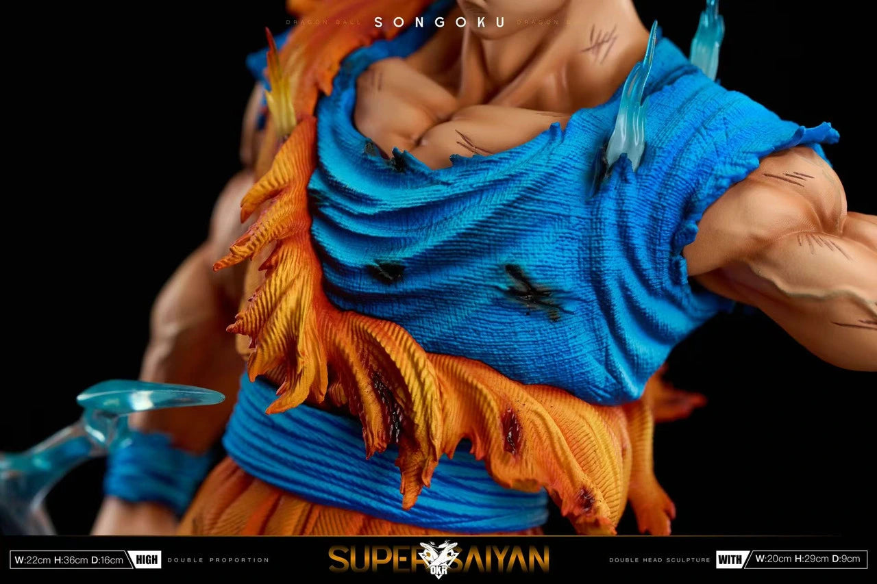 Preventa Resina Goku SSJ2 Figura Dragon Ball OKR  Estudio