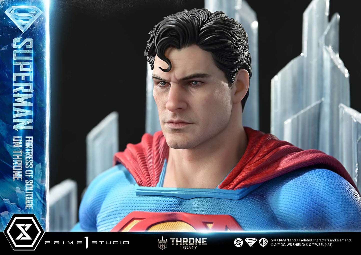 Preventa Resina Superman Throne Figura Superman (Comics) Prime 1 (Licencia) Estudio