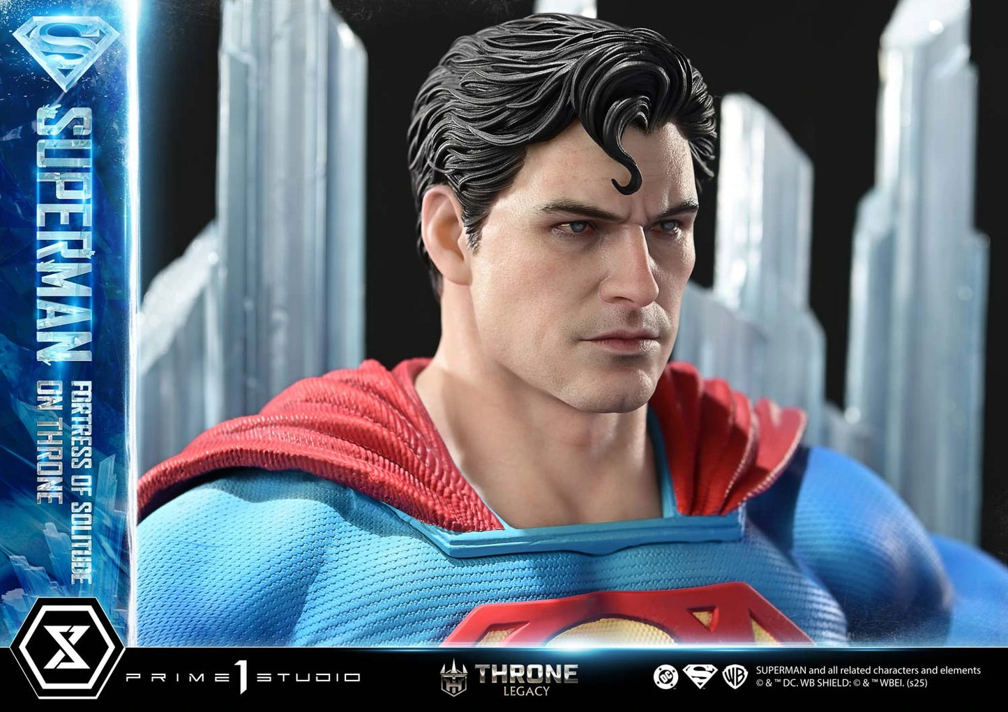 Preventa Resina Superman Throne Figura Superman (Comics) Prime 1 (Licencia) Estudio
