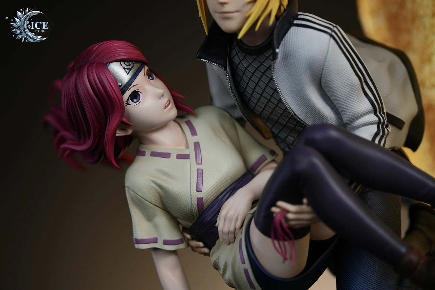 Preventa Resina Minato & Kushima  Figura Naruto ICE  Estudio