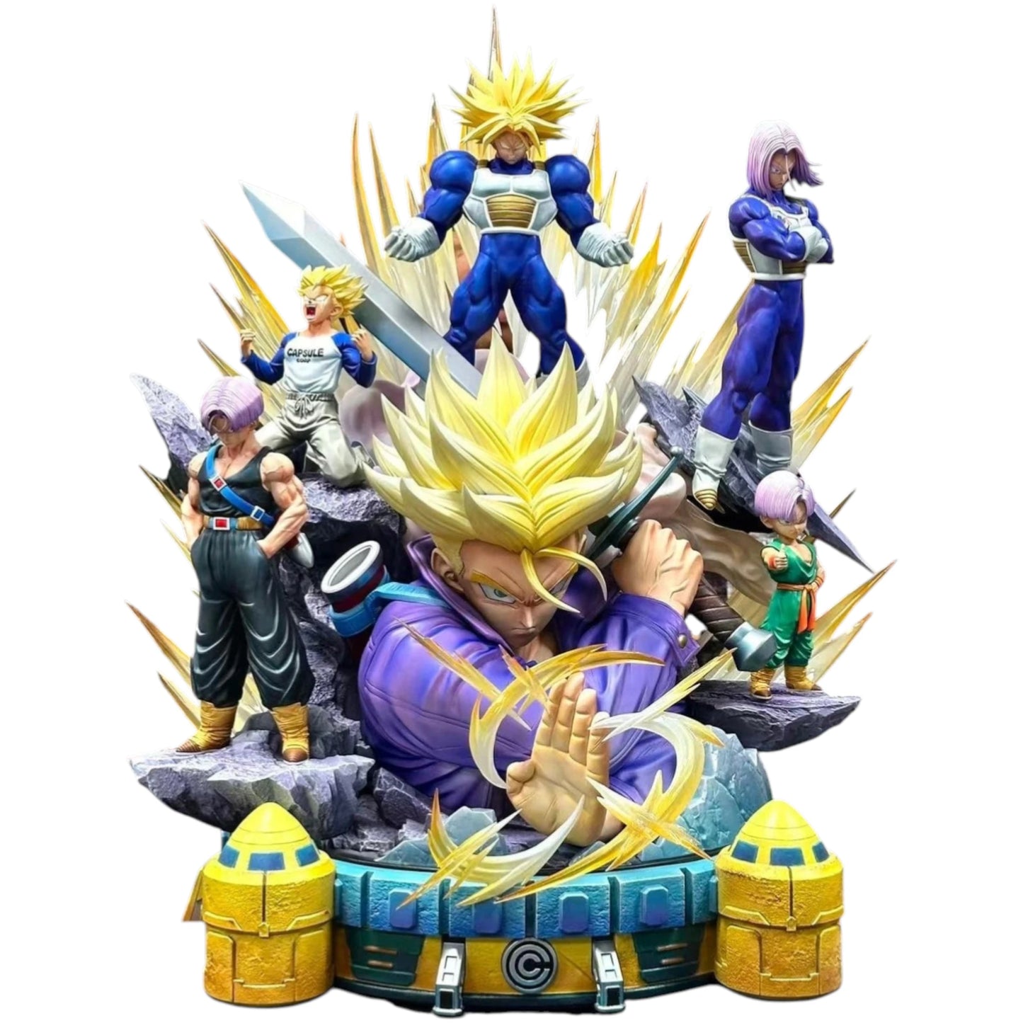 Preventa Resina Trunks Figura Dragon Ball SHK Estudio