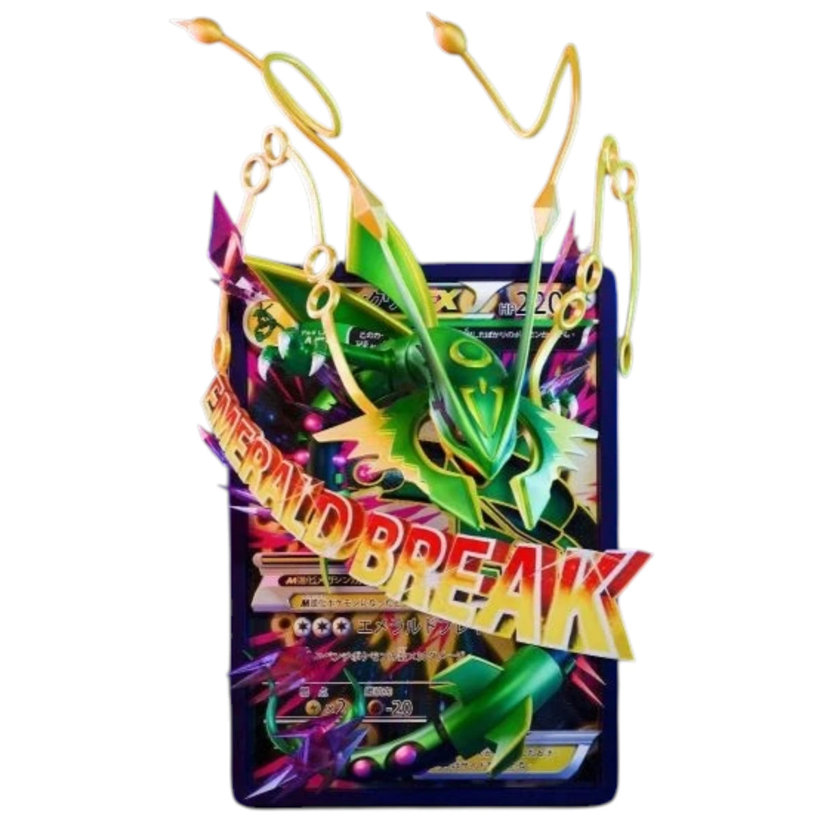 Preventa Resina Rayqueaza Ex Figura Pokemón Geisha Estudio