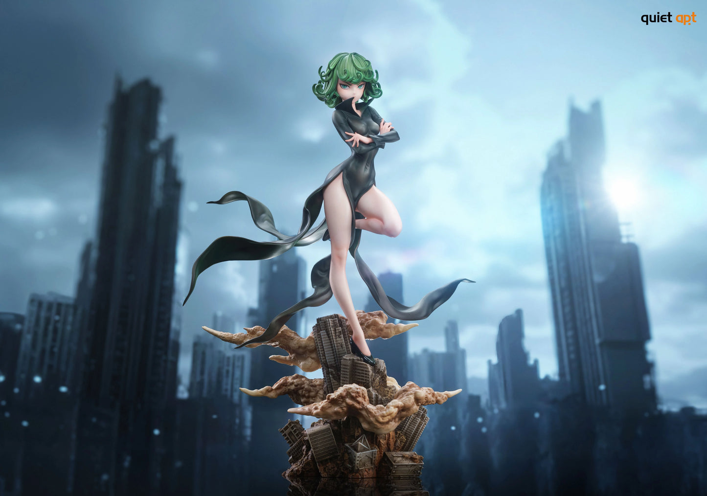 Preventa Resina Tatsumaki Figura One Punch Man QuietArt Estudio