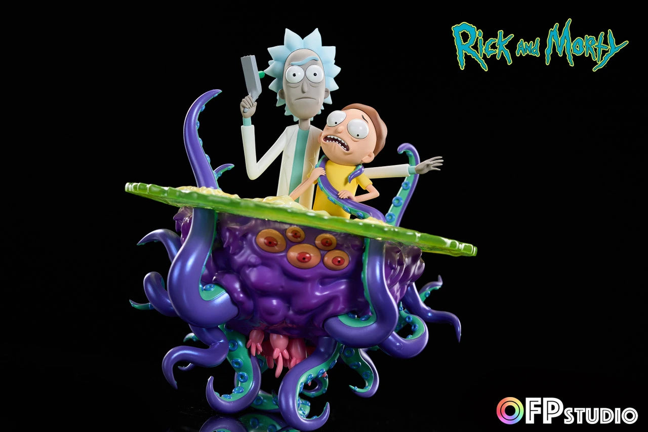 Preventa Resina Rick & Morty Figura Rick and Morty OFP  Estudio