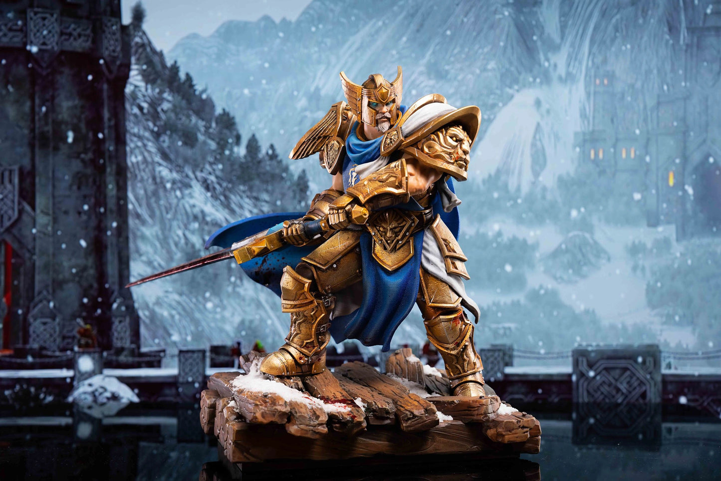 Preventa Resina Marshal vs Warlord Figura World of Warcraft Laughing Estudio