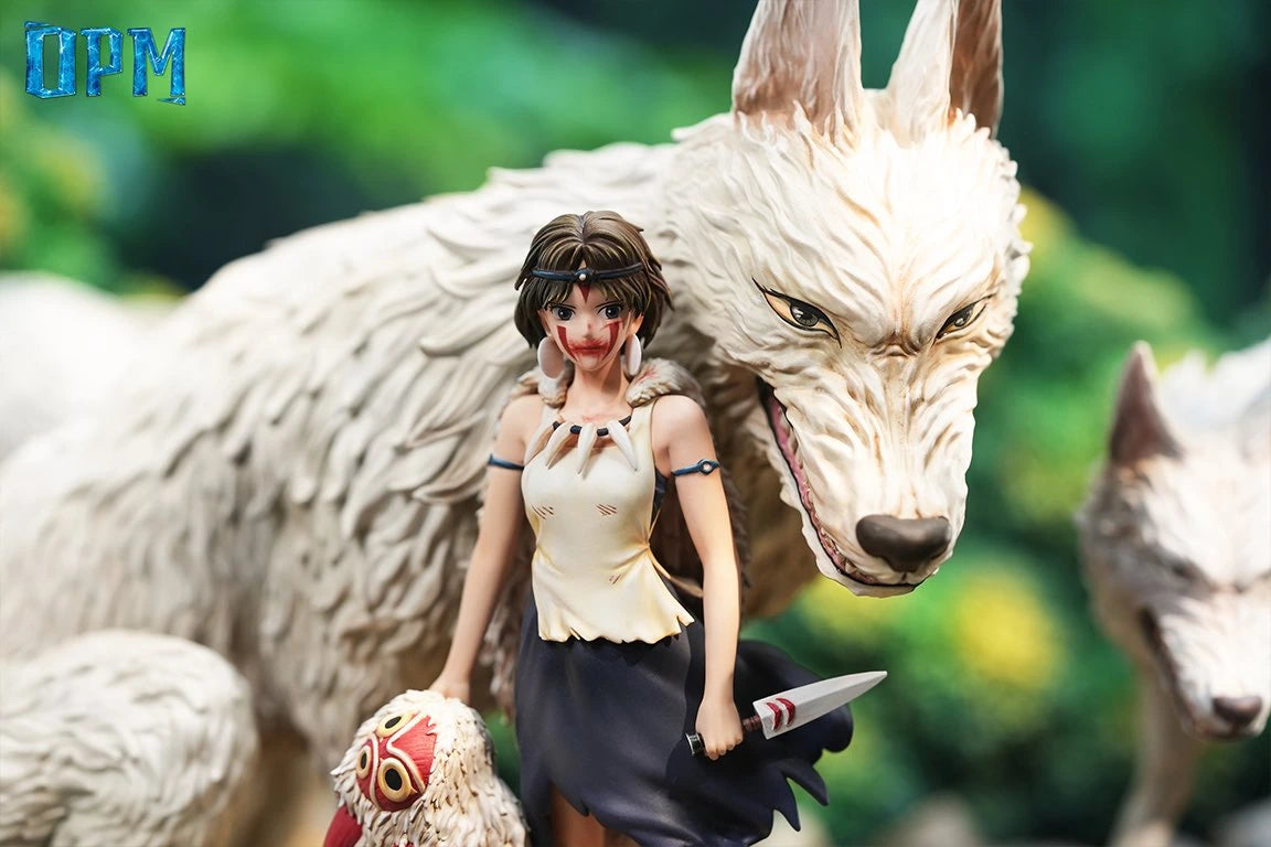 Preventa Resina Moro & San Figura La Princesa Mononoke OPM Estudio