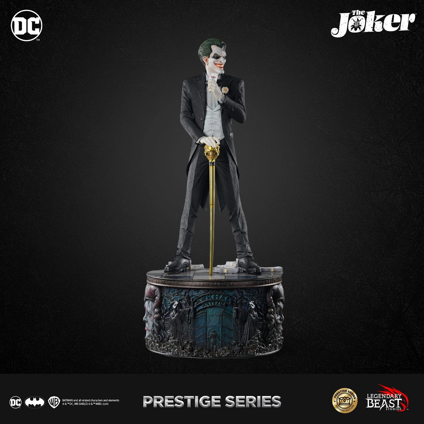 Preventa Resina Joker Figura DC Comics Legendary Beast (Licencia) Estudio