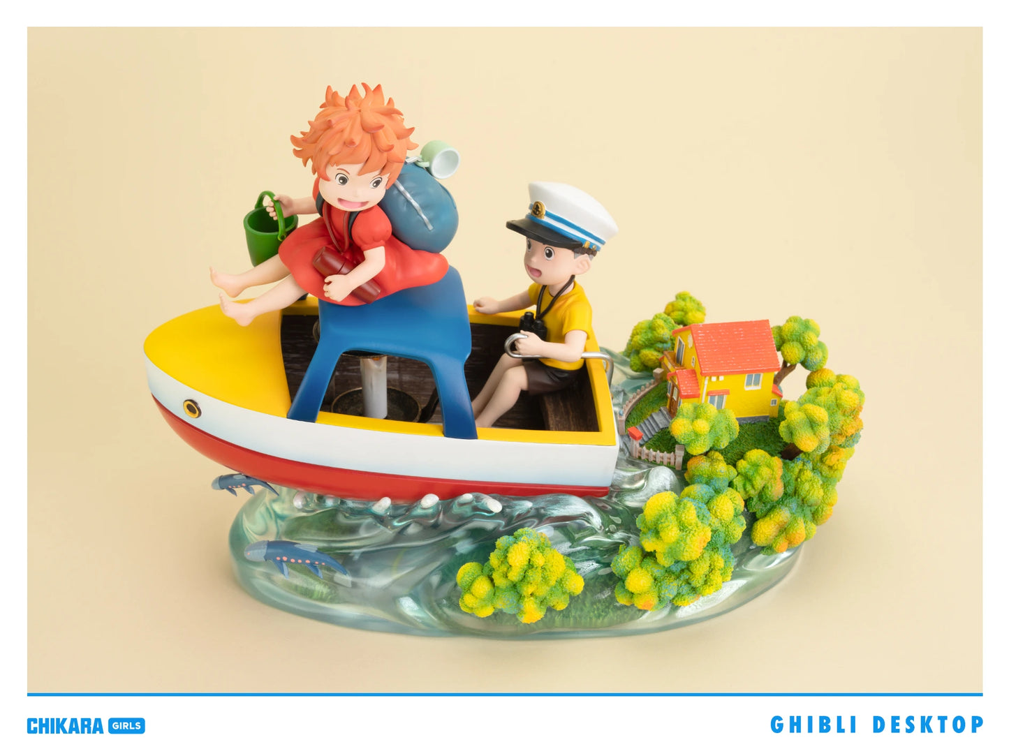 Preventa Resina Sosuke & Ponyo Figura Ponyo y el secreto de la sirenita Chikara Estudio