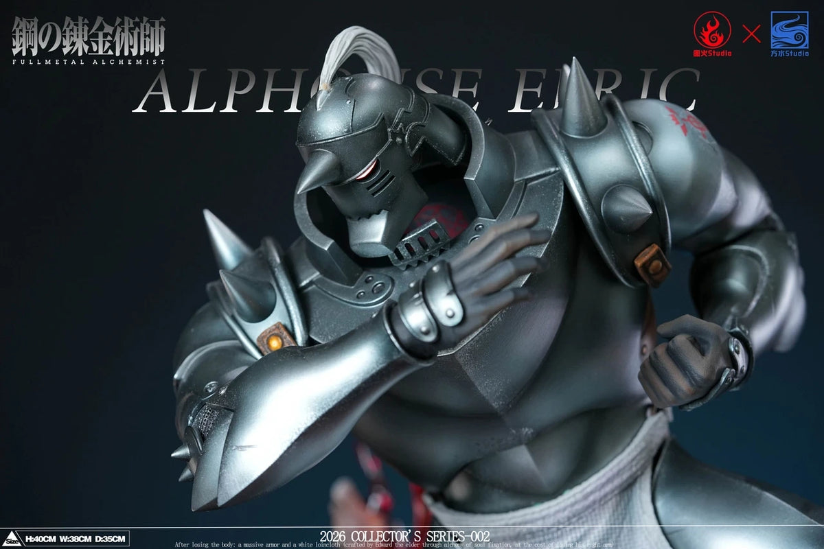 "Preventa Resina Alphonse Elric Figura Fullmetal Alchemist: Brotherhood  1/6 YuanHuo x FangShui Estudio"