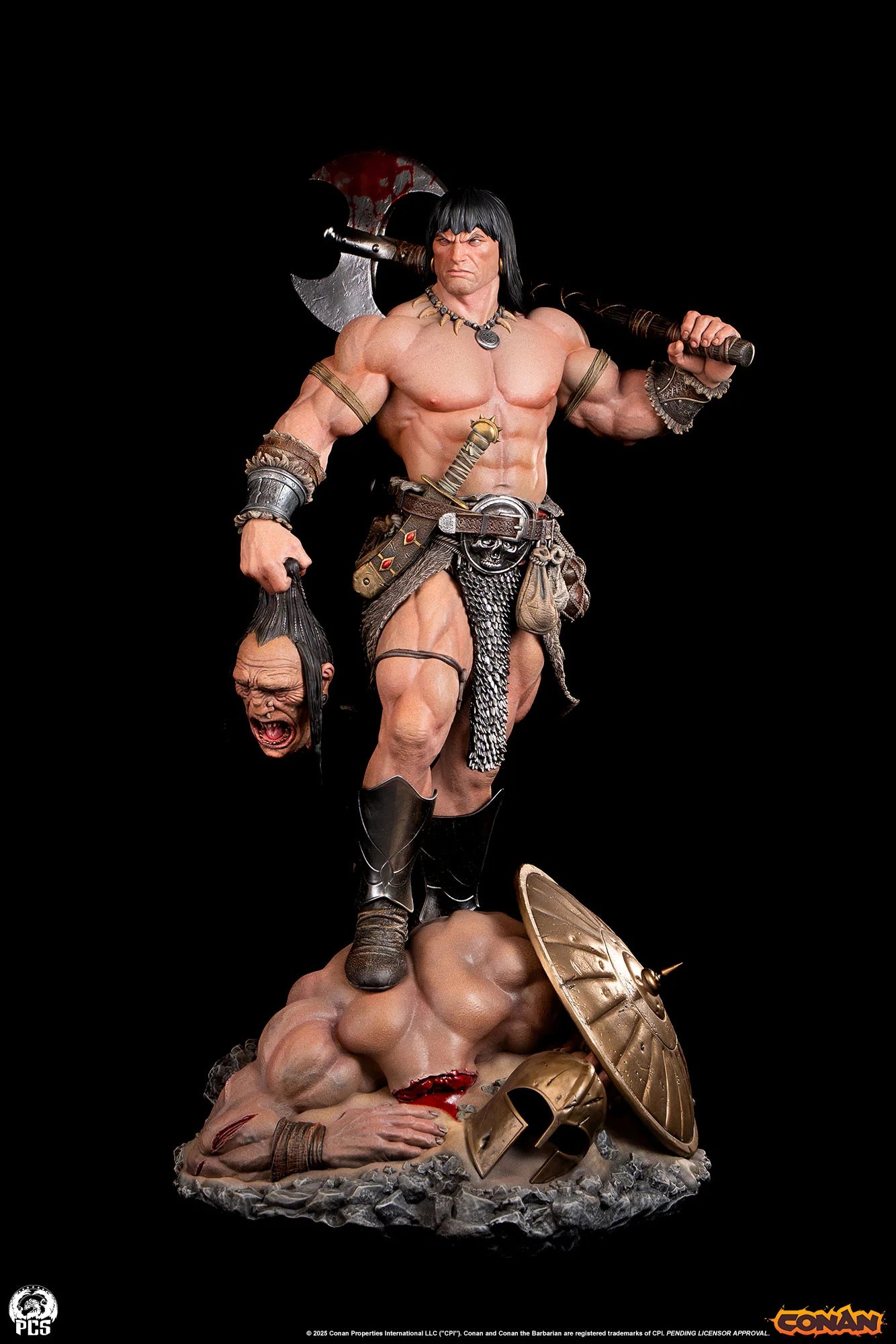 Preventa Resina Conan Figura Conan el Bárbaro PCS (Licencia) Estudio