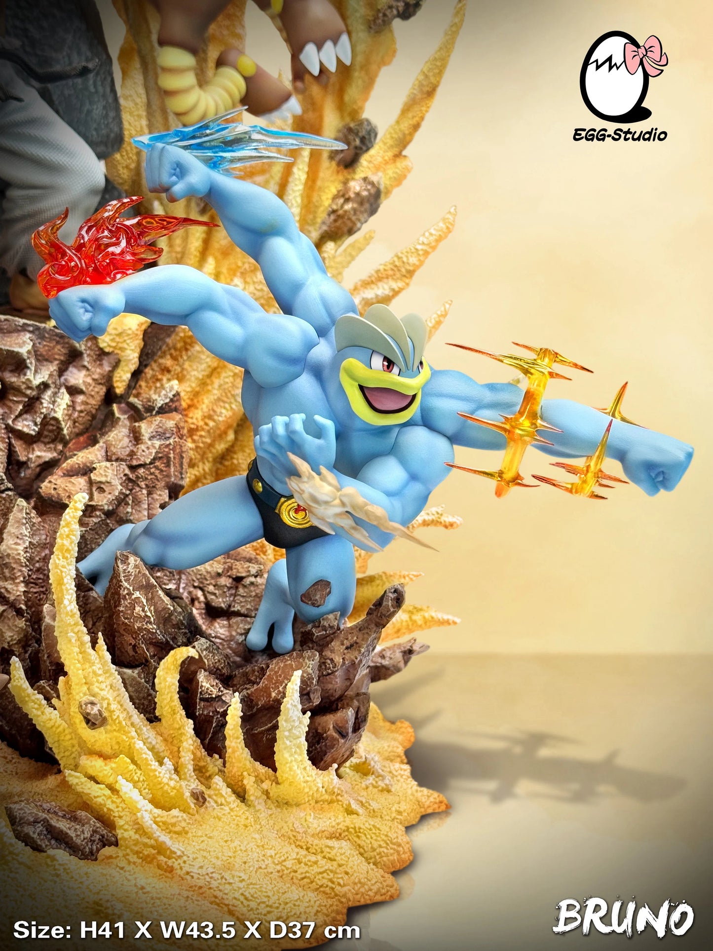 Preventa Resina Bruno (Alto Mando) Figura Pokemón EGG Estudio