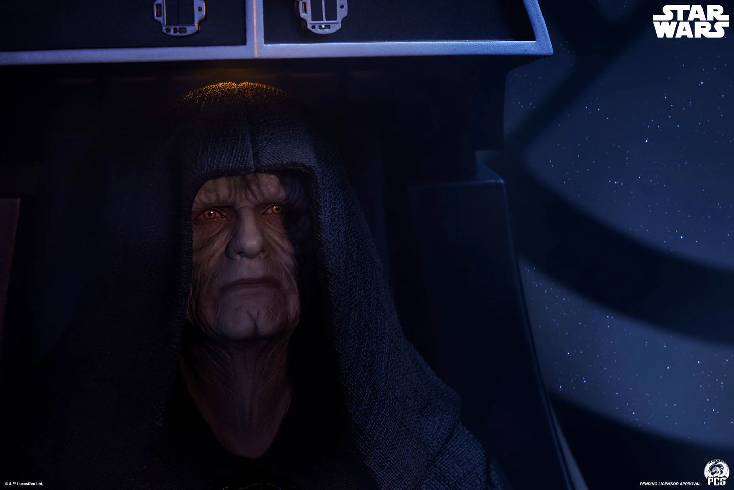 Preventa Resina Emperador Palpatine Figura Star Wars PCS (Licencia) Estudio