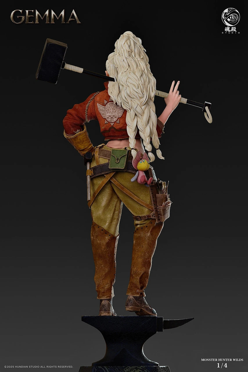 Preventa Resina Gemma Figura Monster Hunter HunDian Estudio