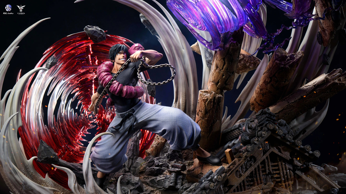 Preventa Resina Gojo Satoru vs Toji Fushiguro Figura Jujutsu Kaisen 1/6 Kol & YingFa  Estudio