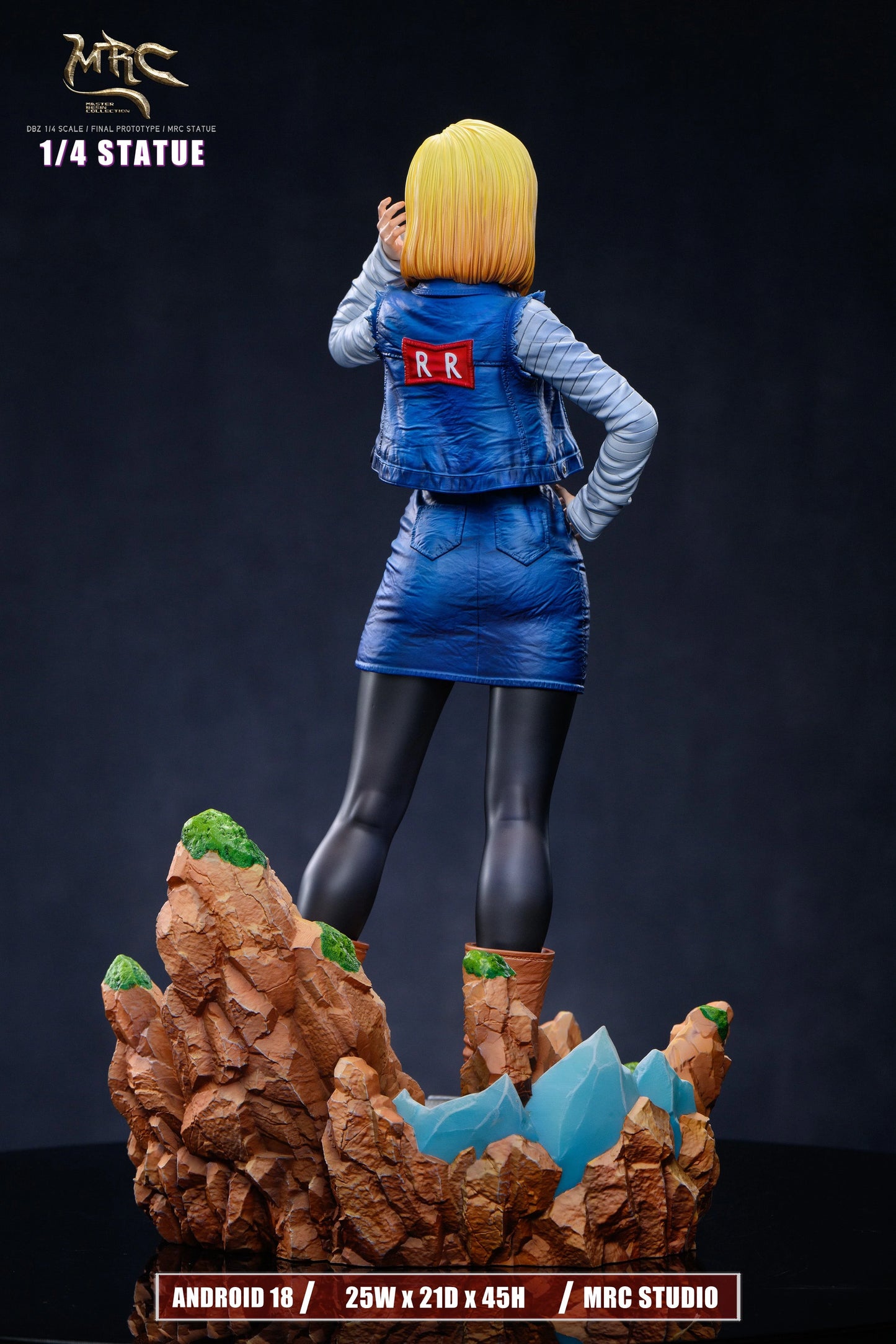 Preventa Resina Androide 18 Figura Dragon Ball MRC Estudio