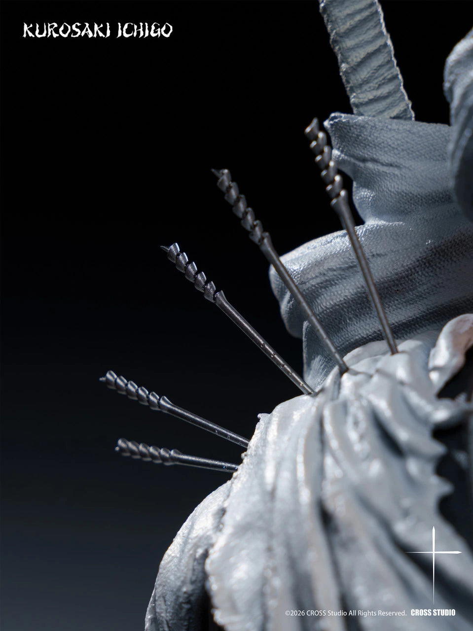 Preventa Resina Ichigo Kurosaki Figura Bleach 1/6 Cross Estudio