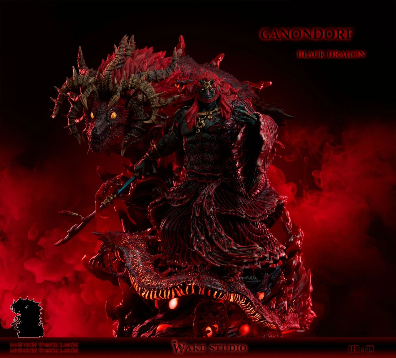 Preventa Resina Ganondorf Figura The Legend Of Zelda Wake Estudio
