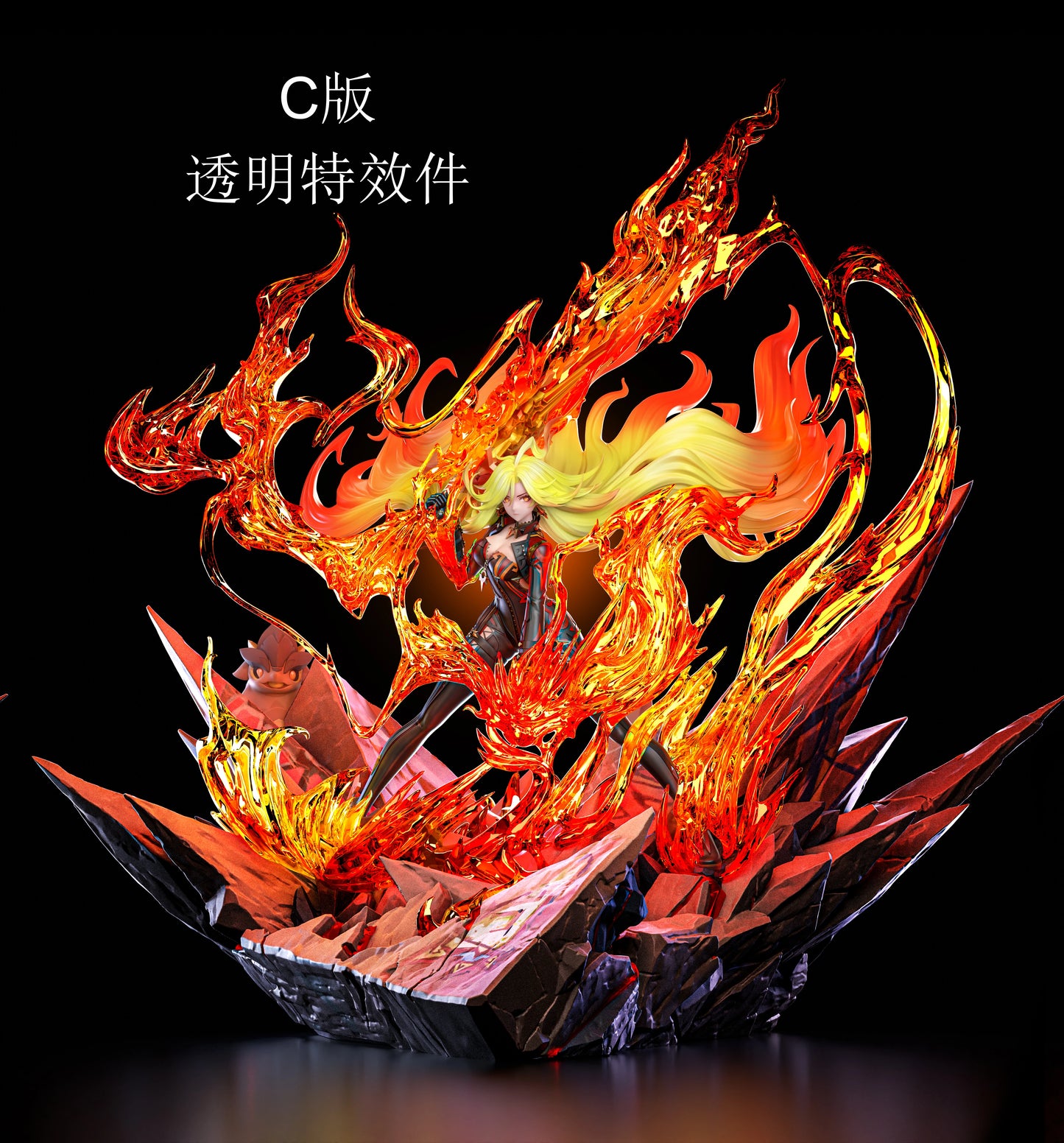 Preventa Resina Mavuika Figura Genshin Impact Fallen Dream Estudio