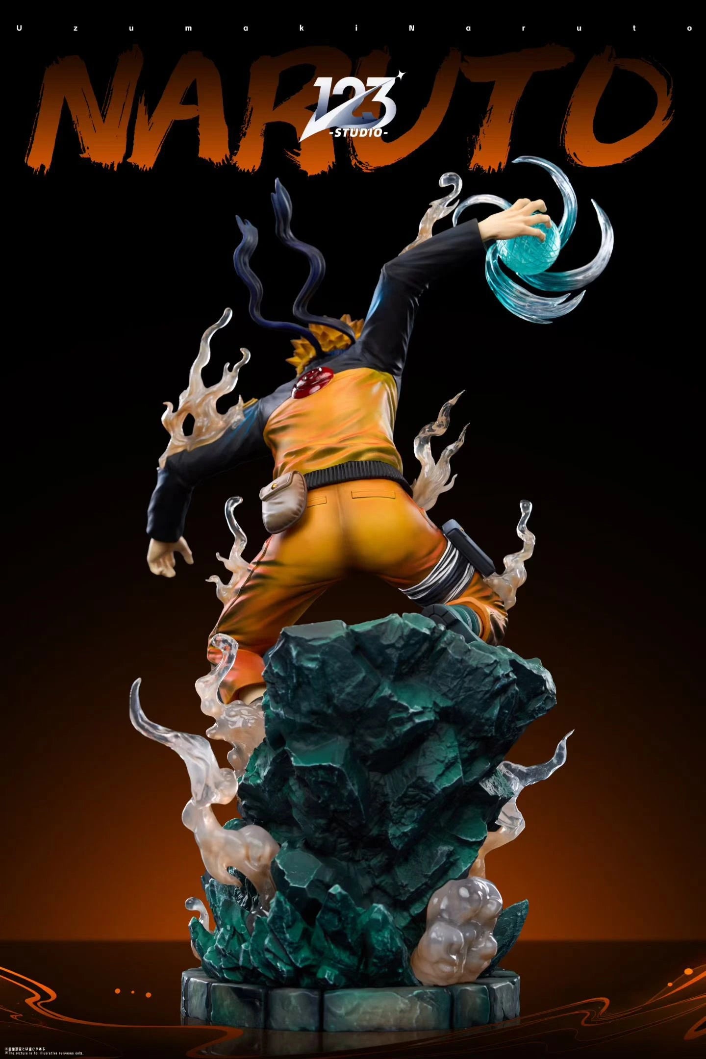 Preventa Resina Naruto Figura Naruto  123 Studio Estudio