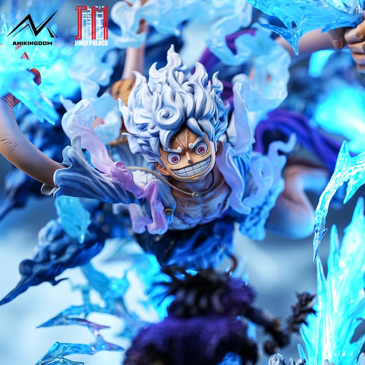 Preventa Resina Luffy "Gear 5" Figura One Piece Jimei Palace & ANIKINGDOM (Licencia) Estudio