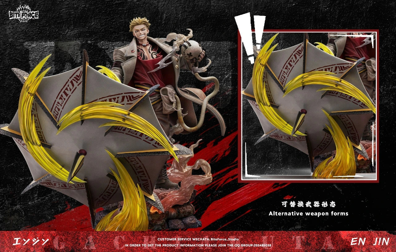 Preventa Resina Enjin Figura Gachiakuta BiteForce Estudio