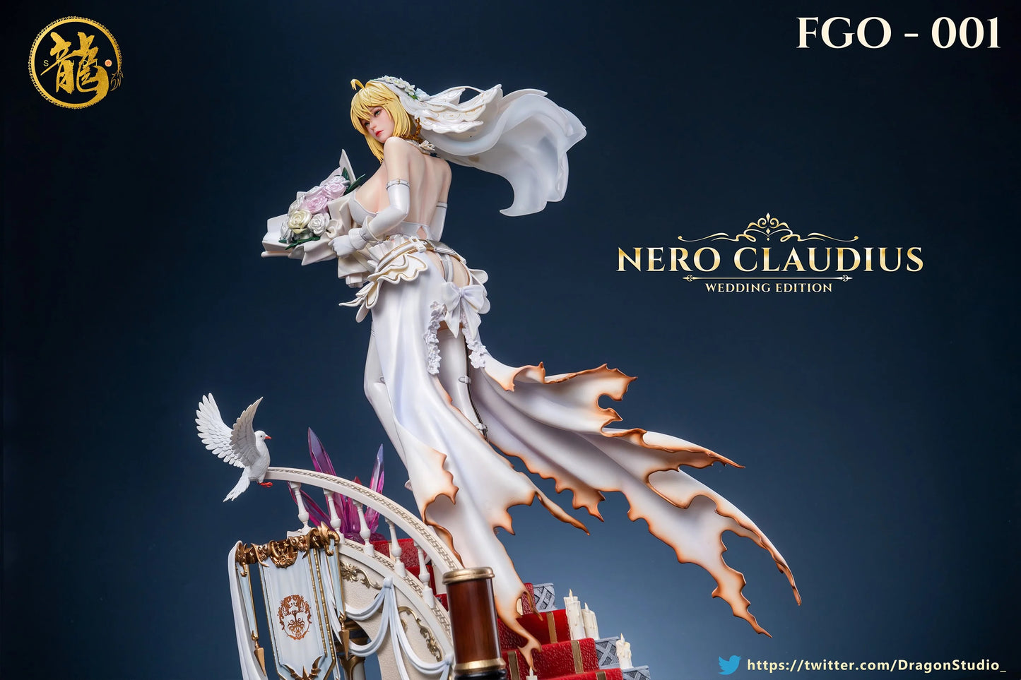 Preventa Resina Nero Claudius Figura Fate Series Dragon Estudio