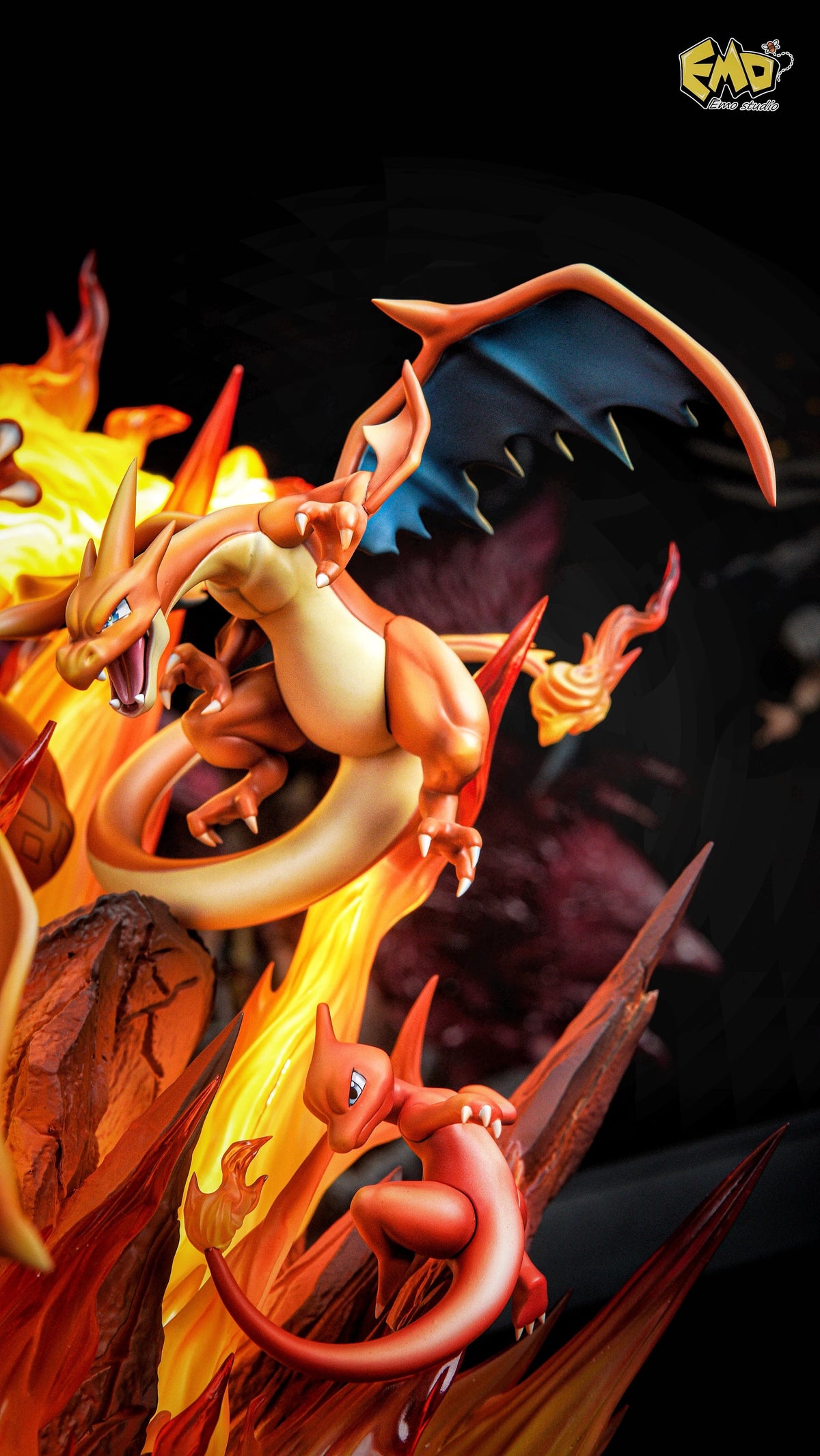 Preventa Resina Charizard Evolution Figura Pokemón EMO Estudio