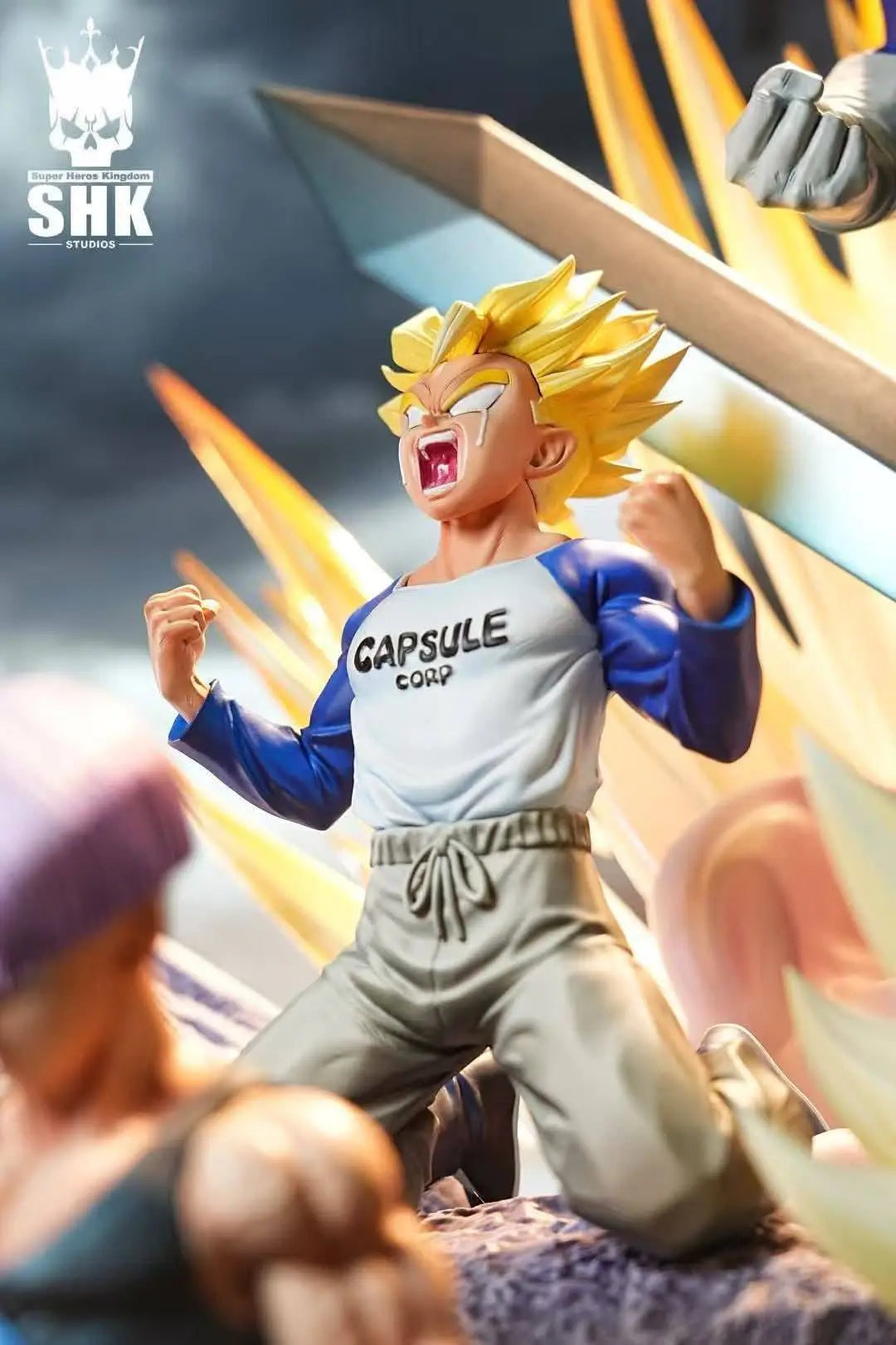 Preventa Resina Trunks Figura Dragon Ball SHK Estudio
